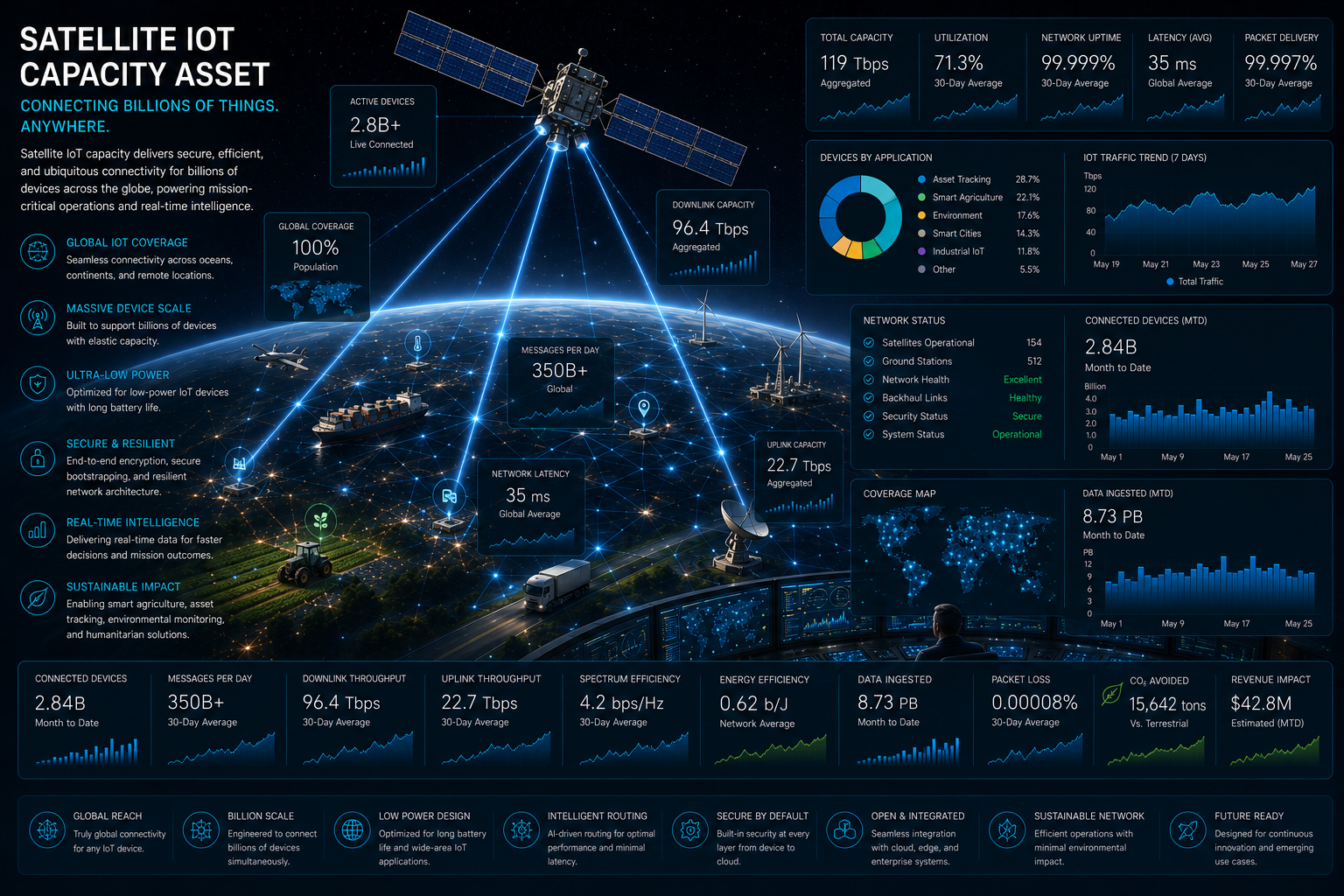 Satellite IoT Infrastructure